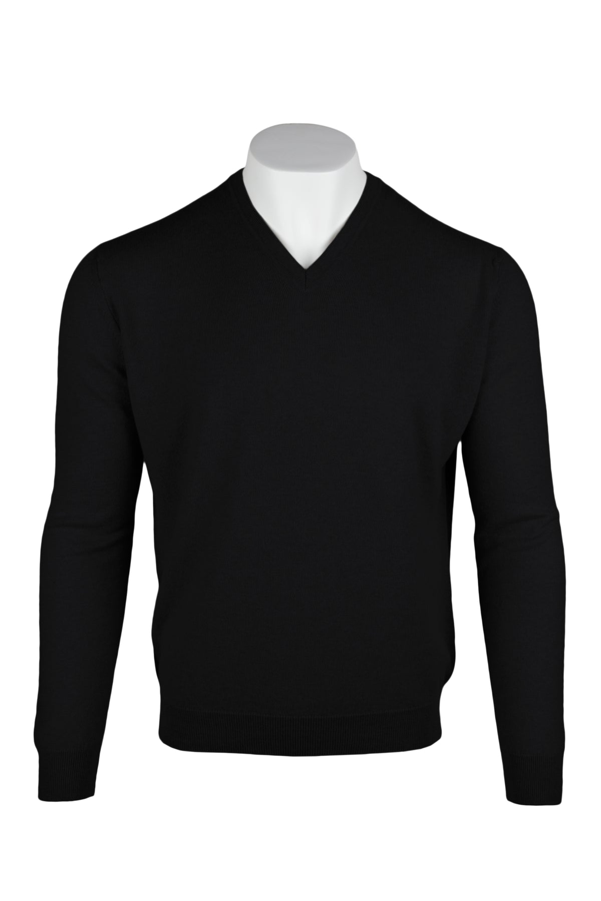 Pull classique en cachemire pour homme