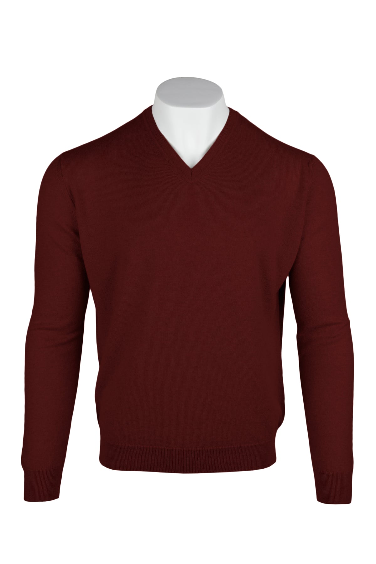 Pull classique en cachemire pour homme