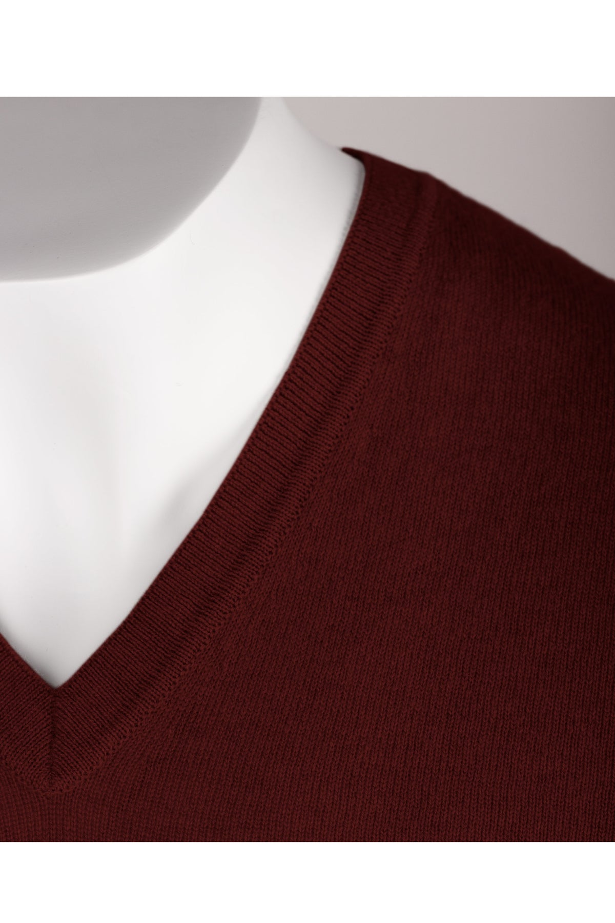 Pull classique en cachemire pour homme