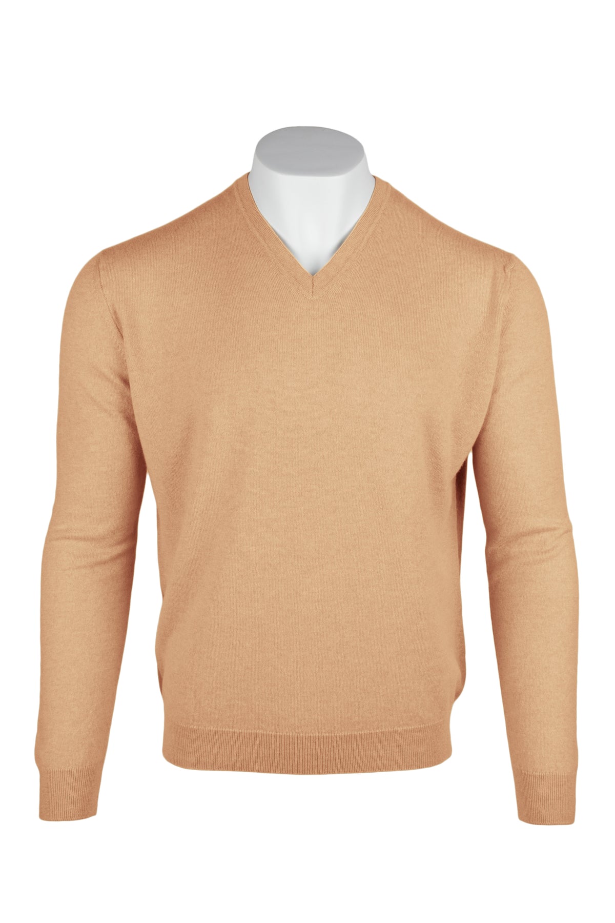 Pull classique en cachemire pour homme