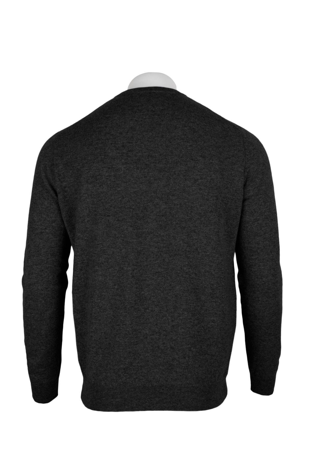 Pull classique en cachemire pour homme