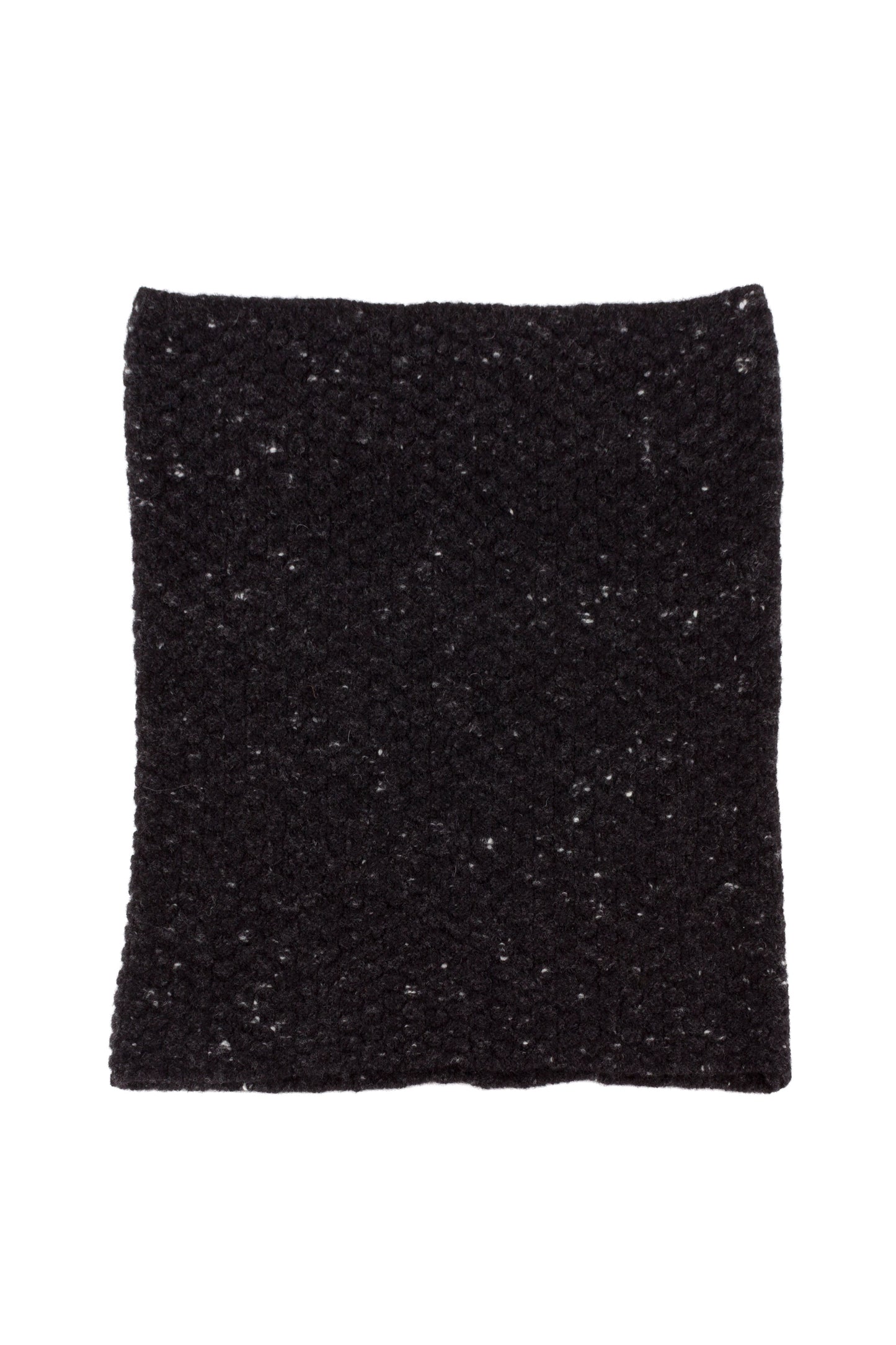 Moss Stitch Donegal Tweed Snood