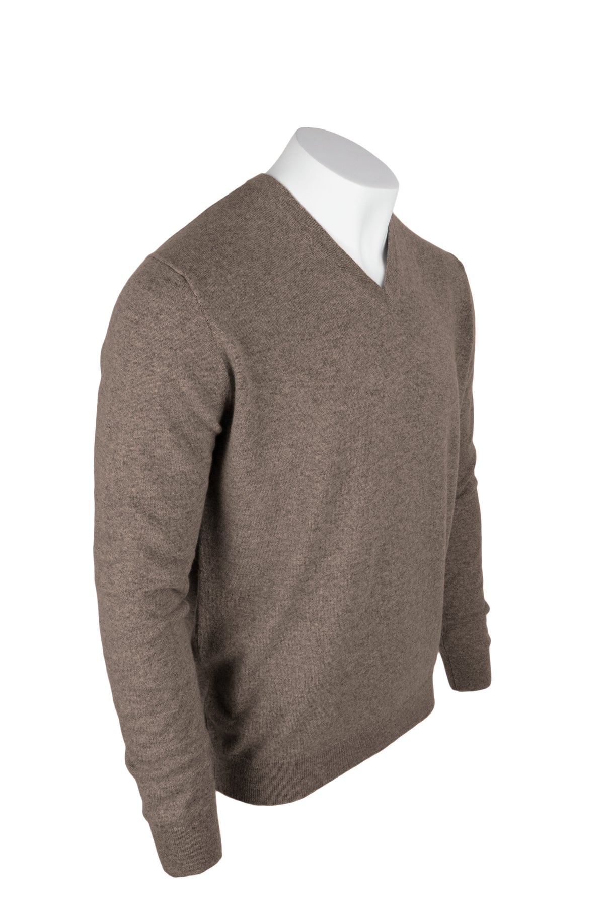 Pull classique en cachemire pour homme