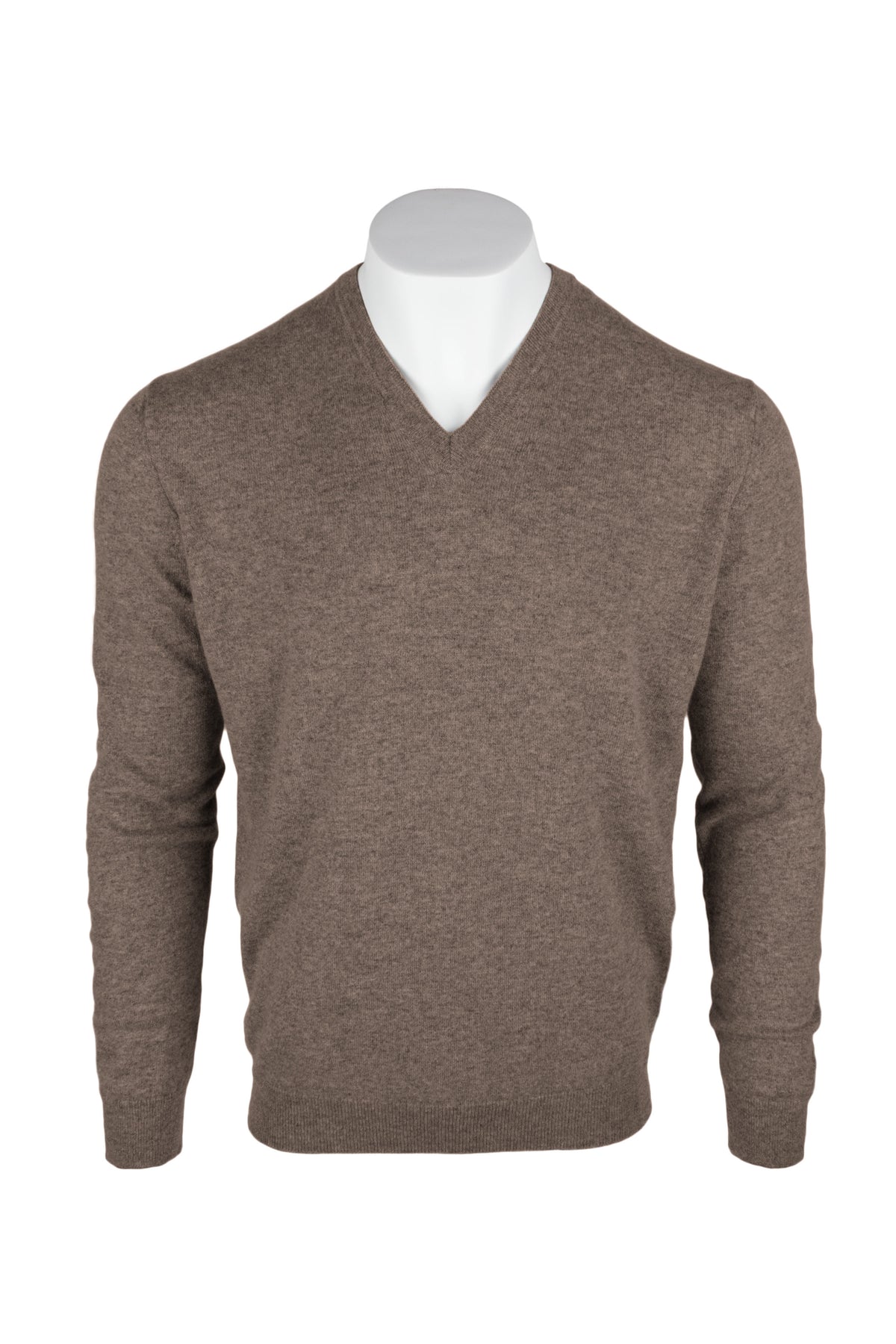 Pull classique en cachemire pour homme