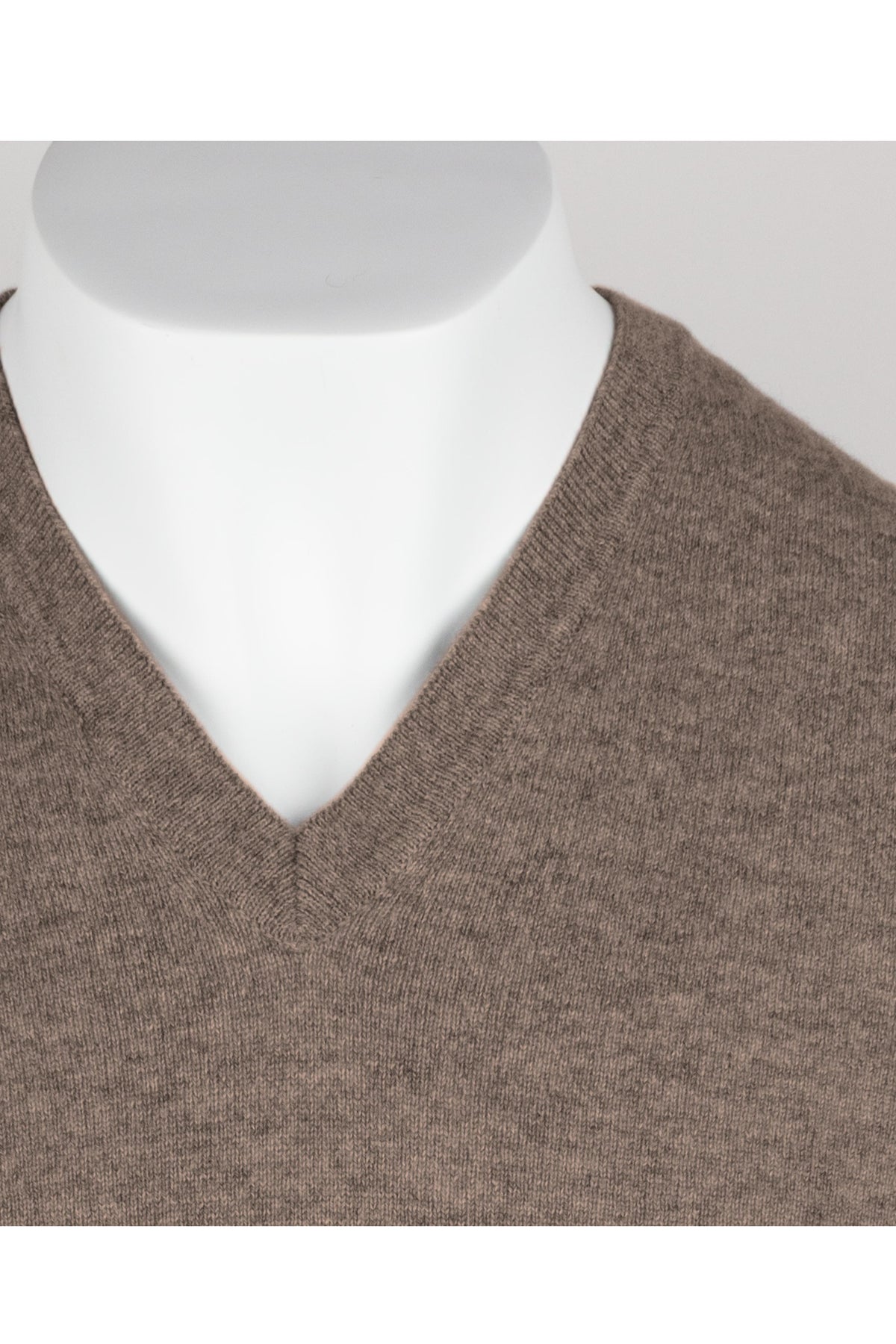 Pull classique en cachemire pour homme