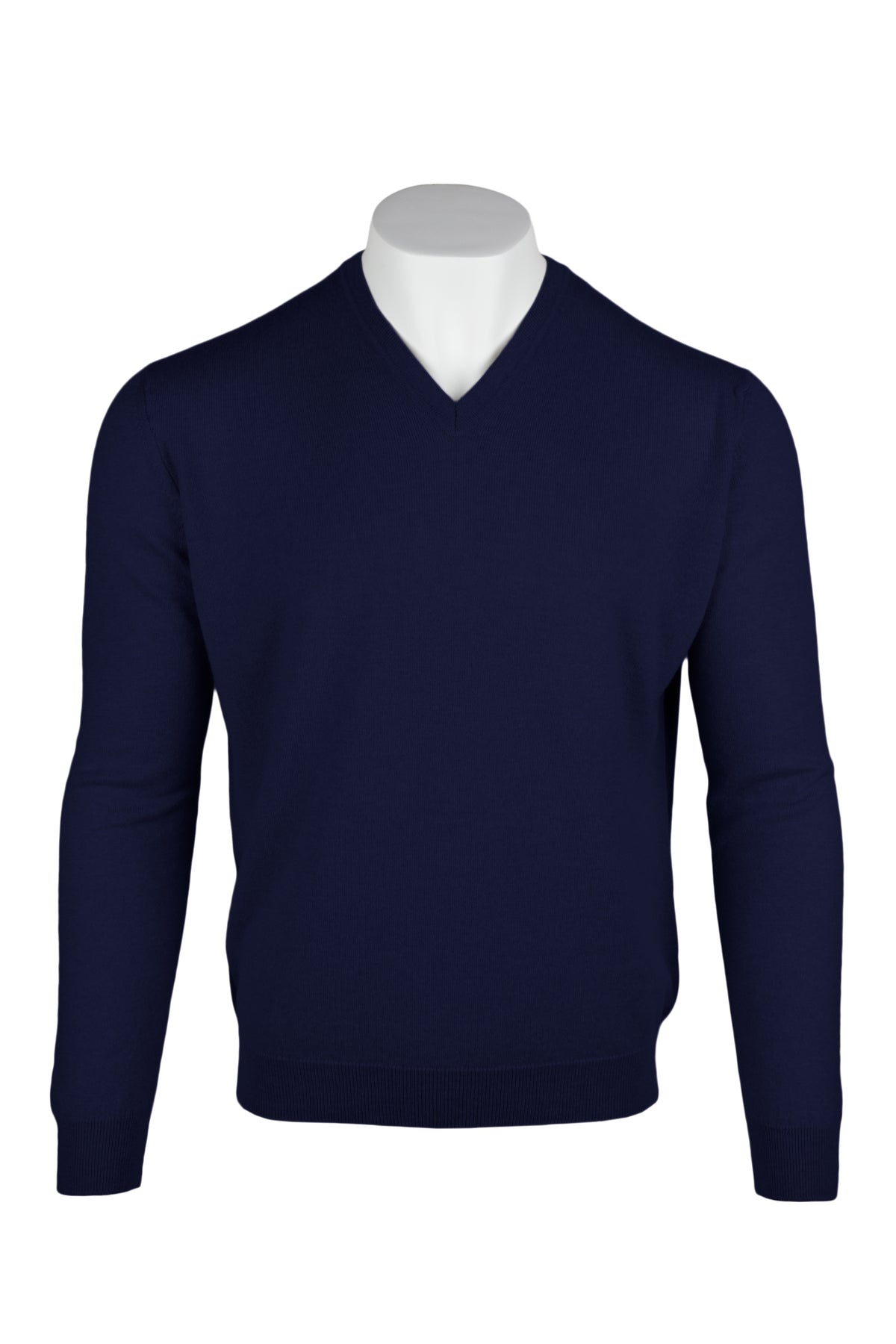 Pull classique en cachemire pour homme