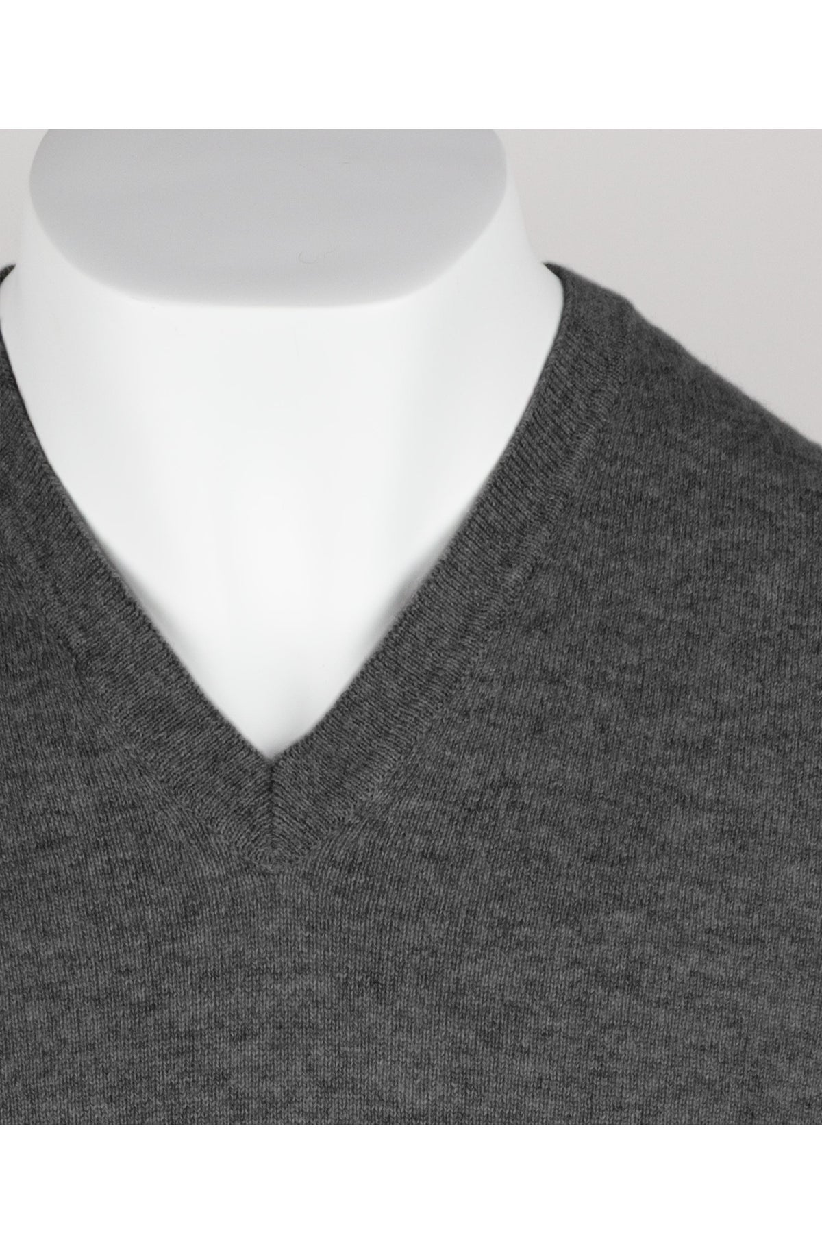Pull classique en cachemire pour homme