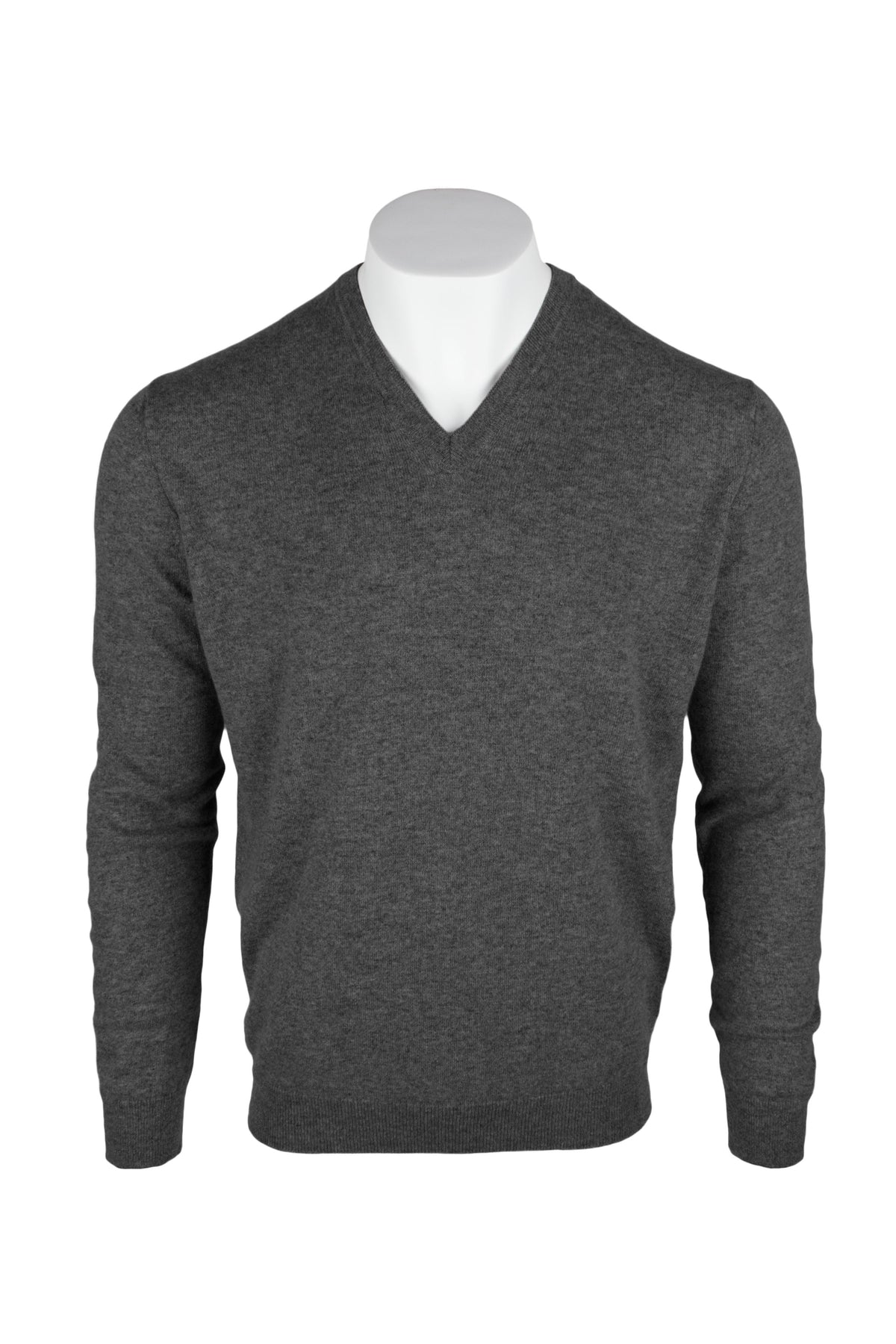 Pull classique en cachemire pour homme