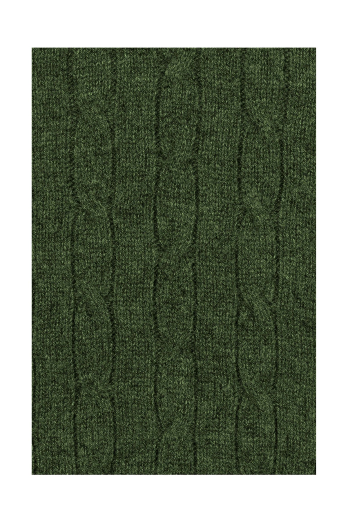 Men's Cable 1/4 Zip Cashmere Sweater