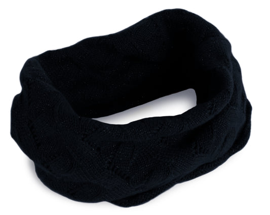 Lace Cable Sparkle Cashmere Snood (Limited Edition)