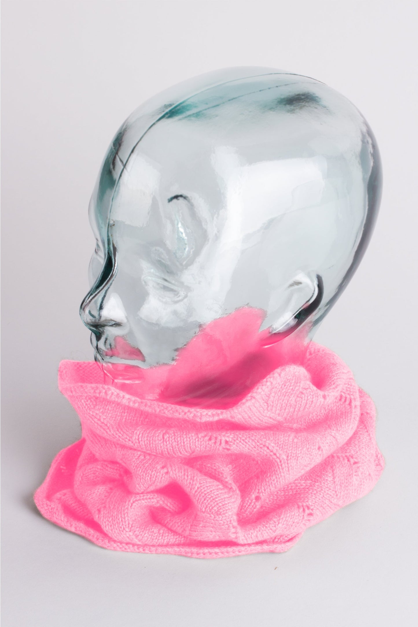 Lace Cable Cashmere Snood