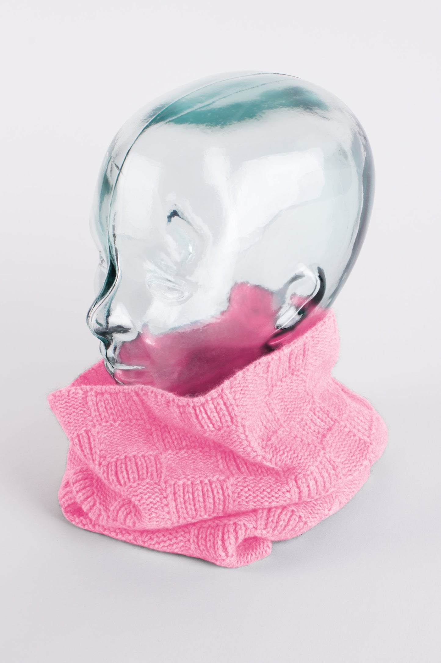 Checked Cashmere Snood