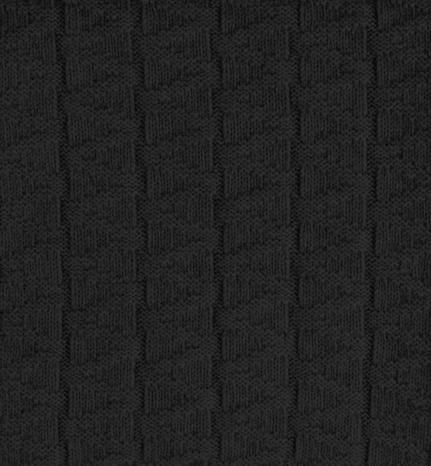 Zig-Zag Cashmere Infinity Scarf / Snood