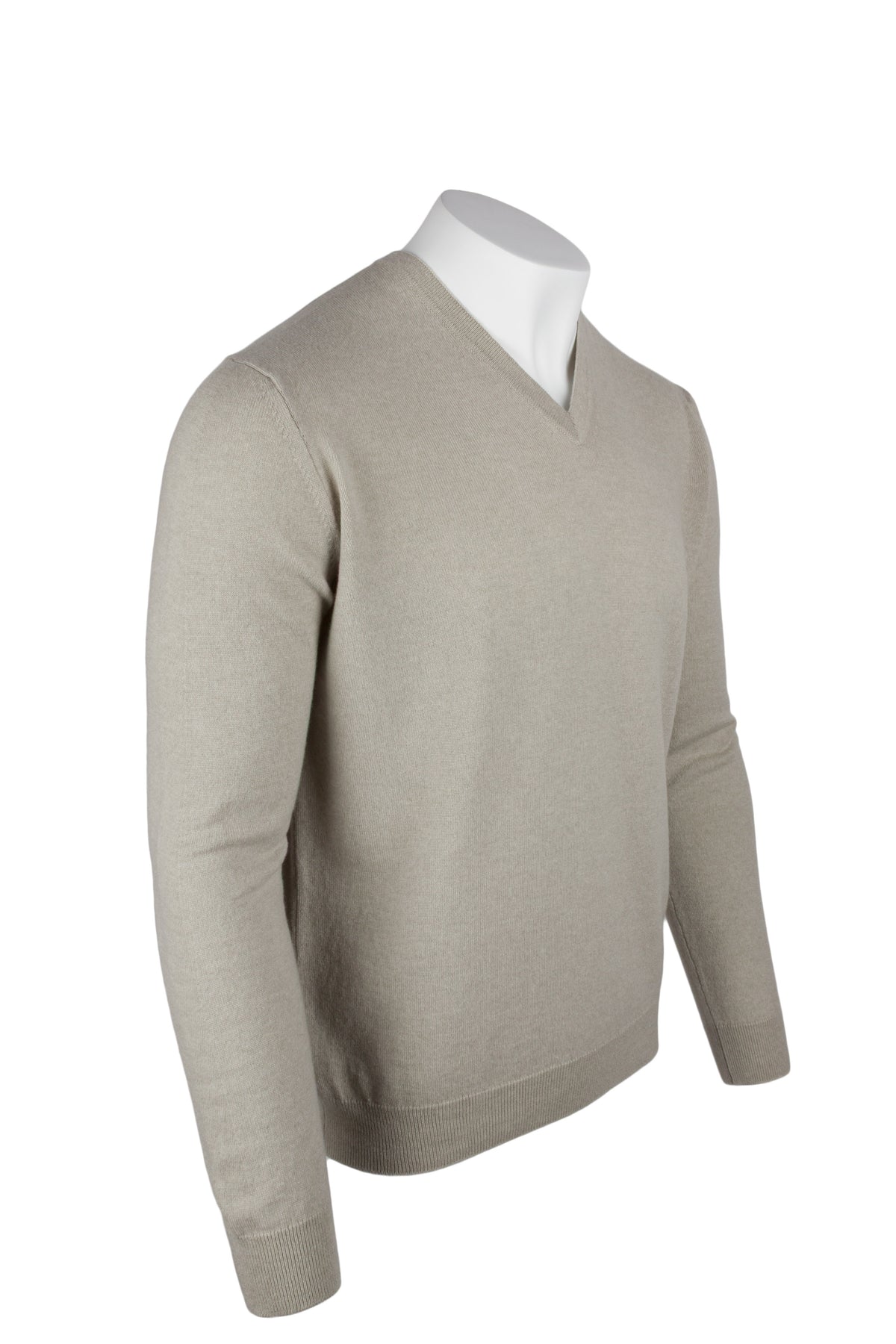Pull classique en cachemire pour homme