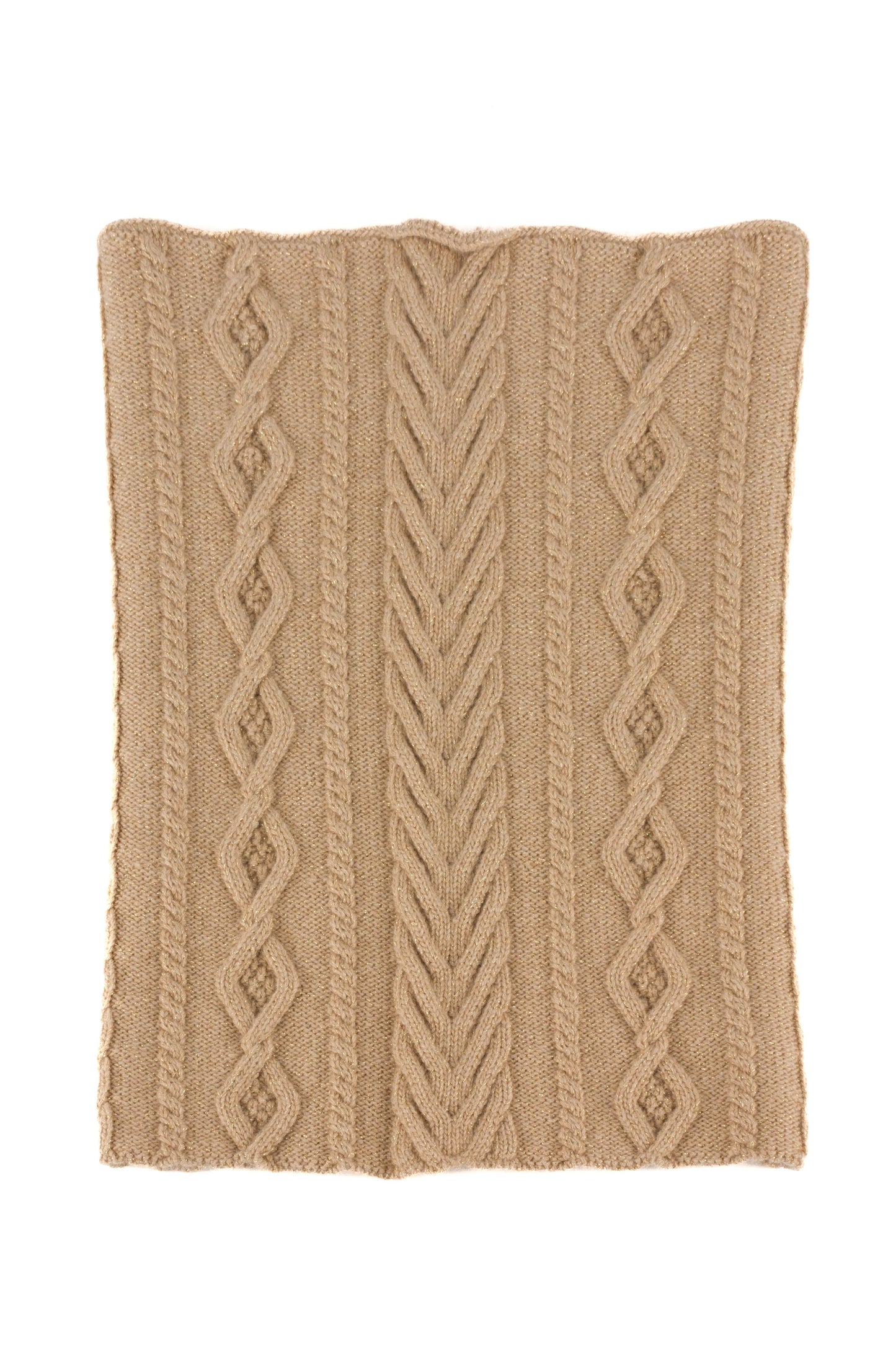 Aran Cable Cashmere Snood