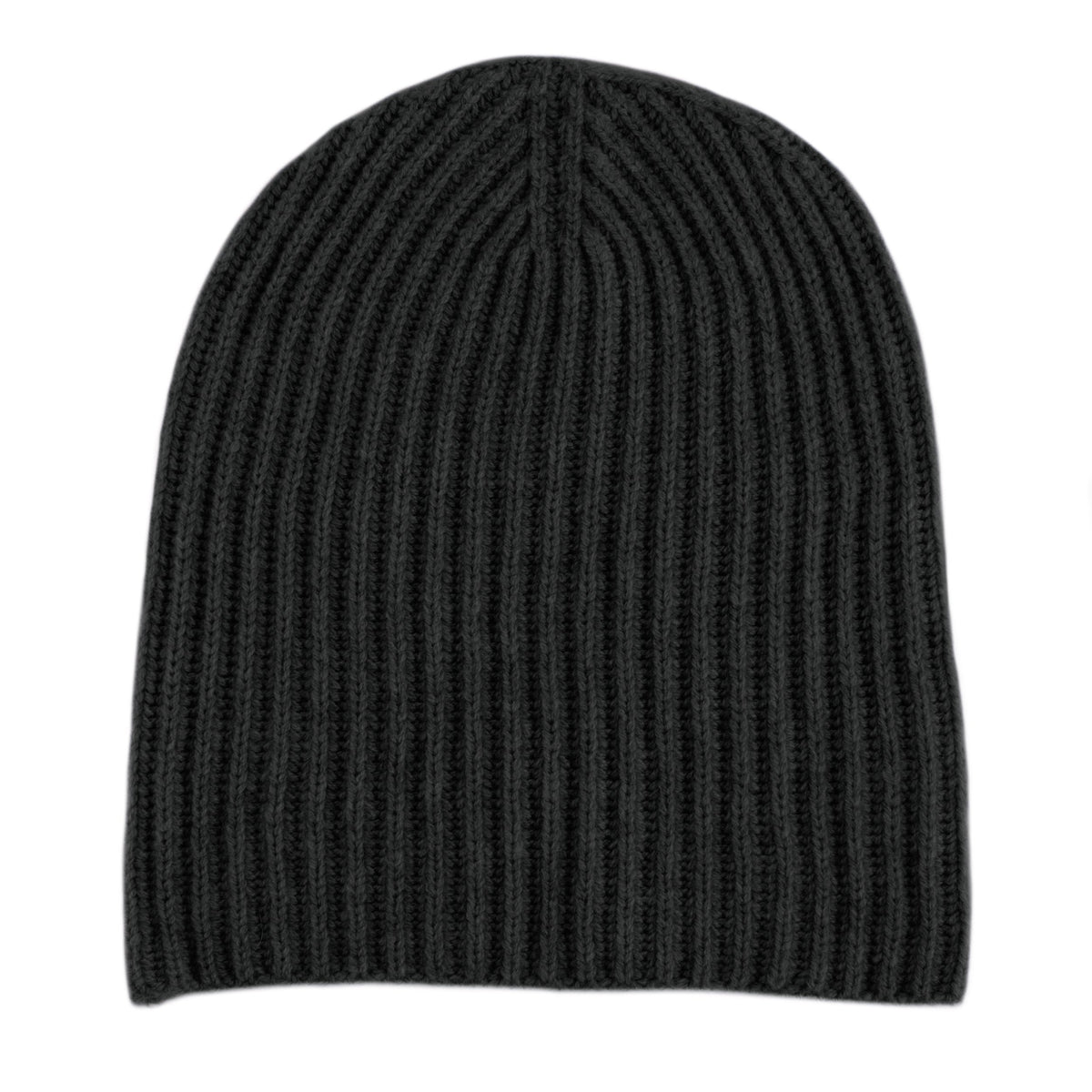 Fisherman Rib Cashmere Beanie