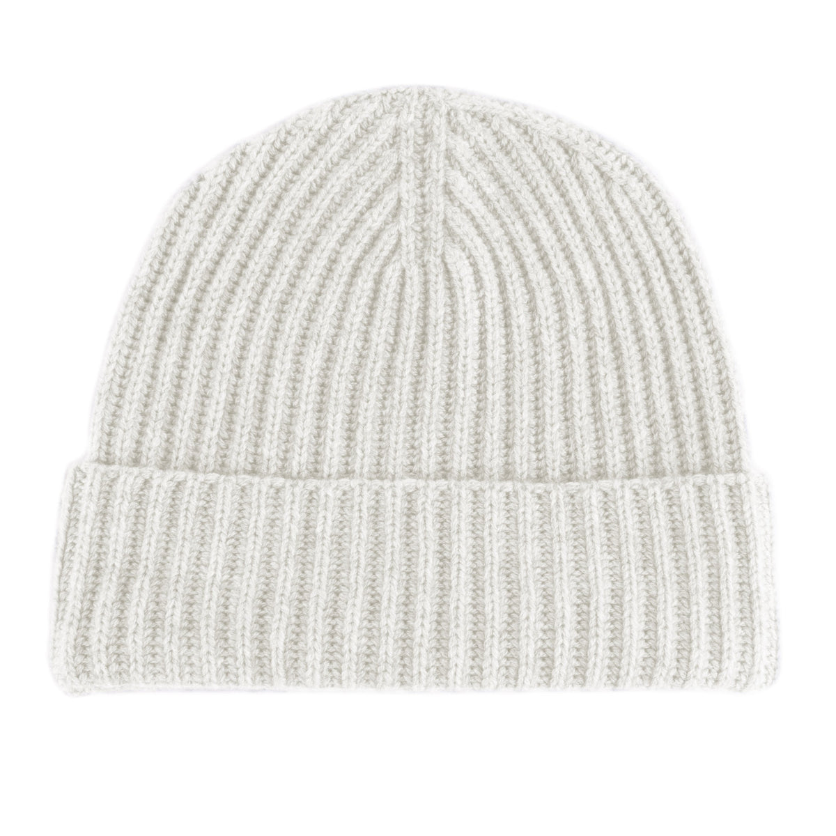 Fisherman Rib Cashmere Beanie