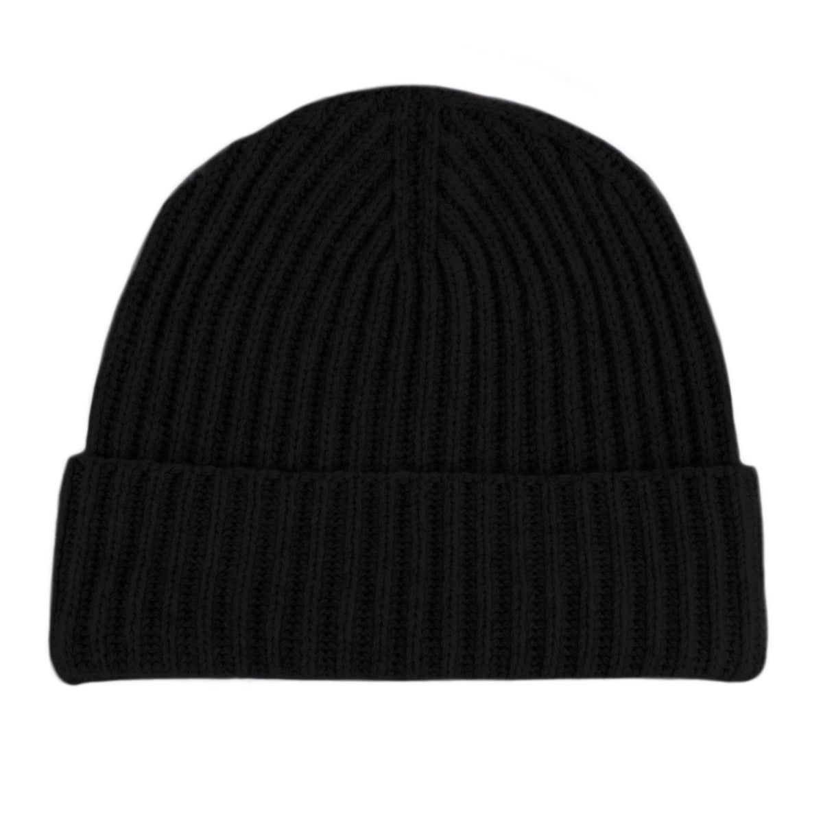Fisherman Rib Cashmere Beanie