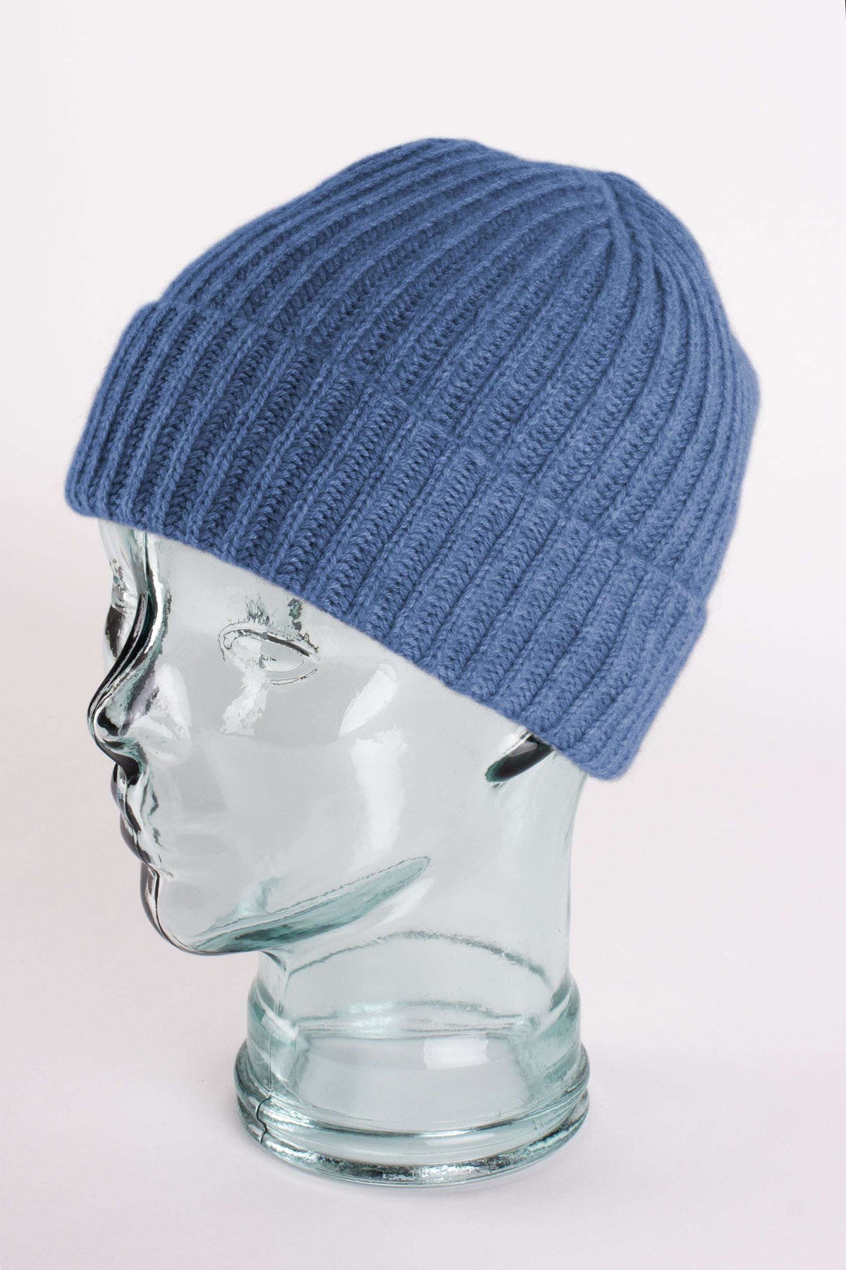 Fisherman Rib Cashmere Beanie