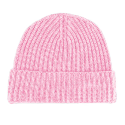 Ribbed Cashmere Beanie