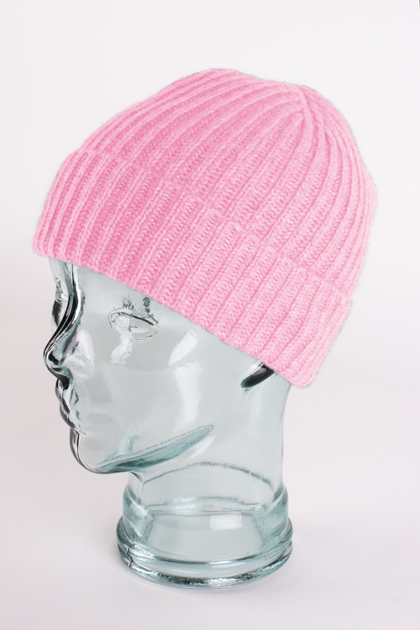 Ribbed Cashmere Beanie