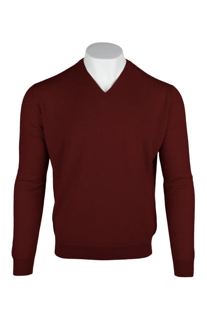 Men's Classic V-Neck Cashmere Sweater