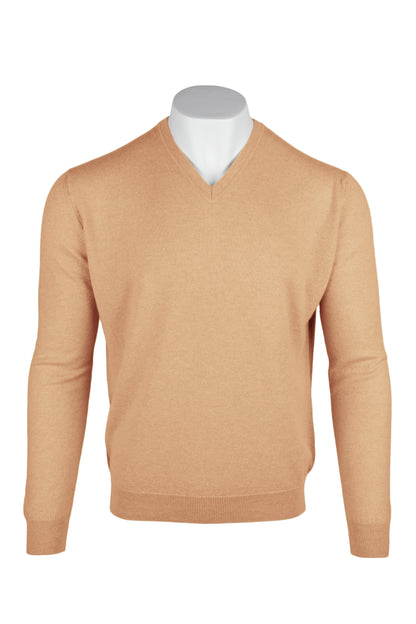 Men's Classic V-Neck Cashmere Sweater
