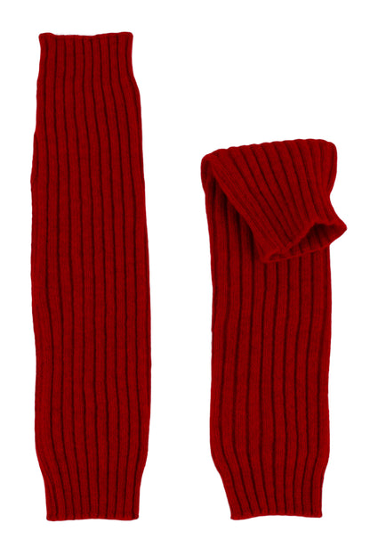 Ribbed Cashmere Arm Warmers