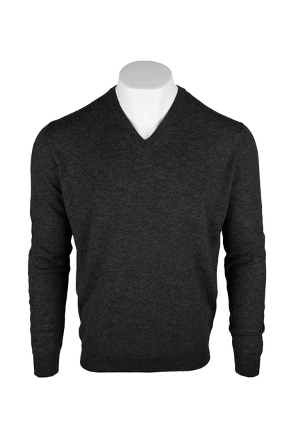 Men's Classic V-Neck Cashmere Sweater