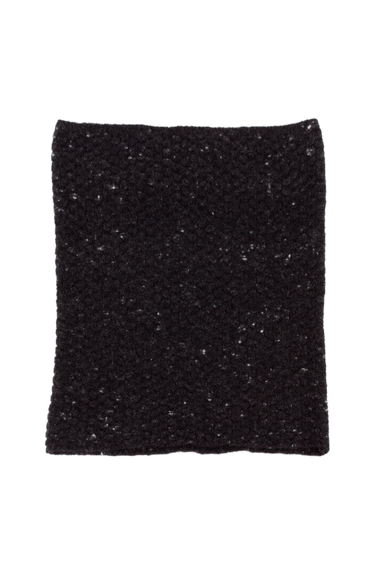 Moss Stitch Donegal Tweed Snood