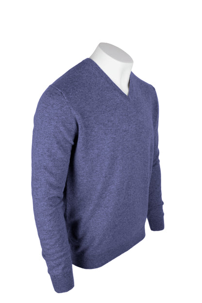 Men's Classic V-Neck Cashmere Sweater