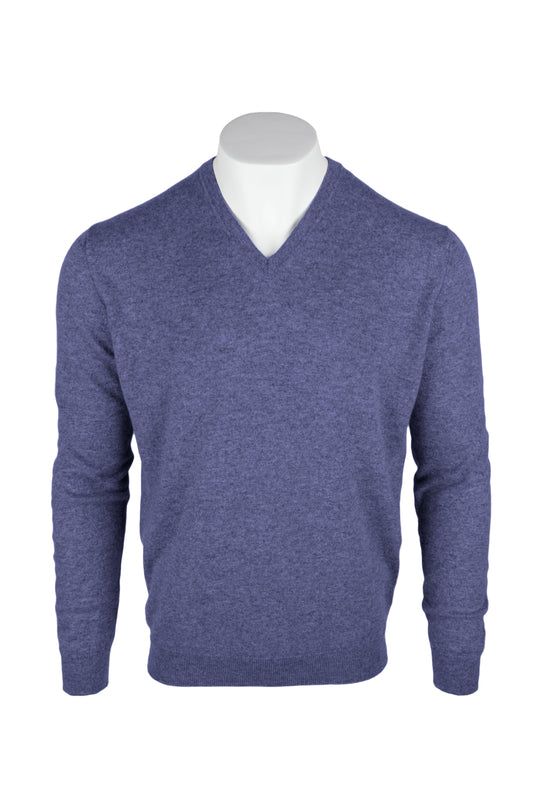 Men's Classic V-Neck Cashmere Sweater