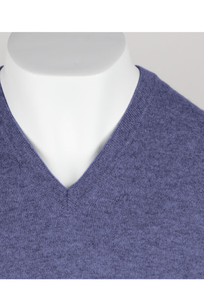 Men's Classic V-Neck Cashmere Sweater
