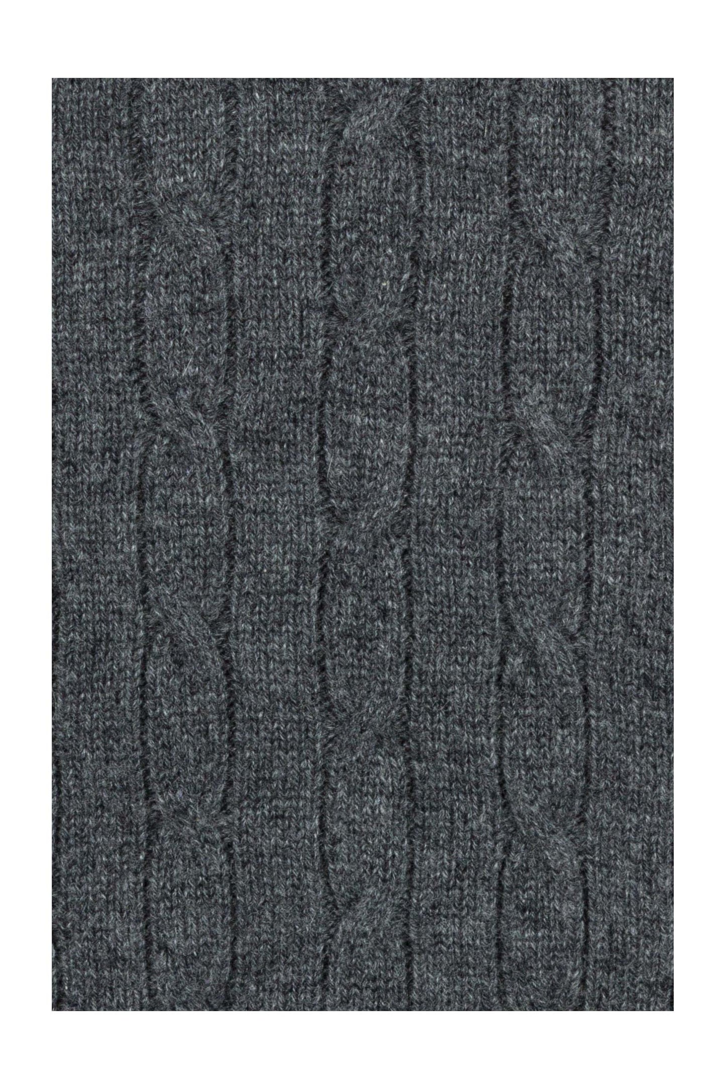 Men's Cable 1/4 Zip Cashmere Sweater