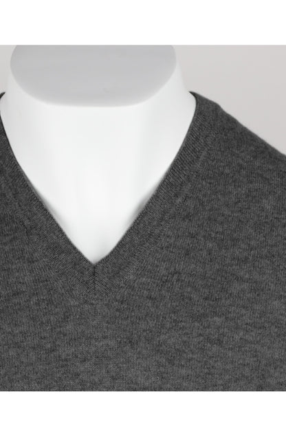 Men's Classic V-Neck Cashmere Sweater