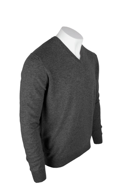 Men's Classic V-Neck Cashmere Sweater