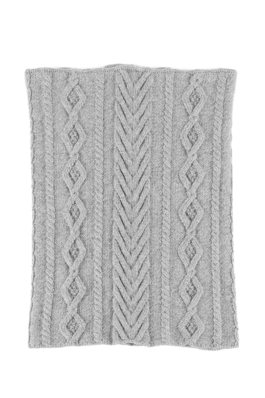 Aran Cable Cashmere Snood