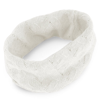 Lace Cable Cashmere Snood