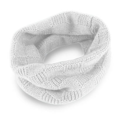 Checked Cashmere Snood