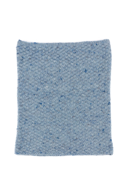 Moss Stitch Donegal Tweed Snood