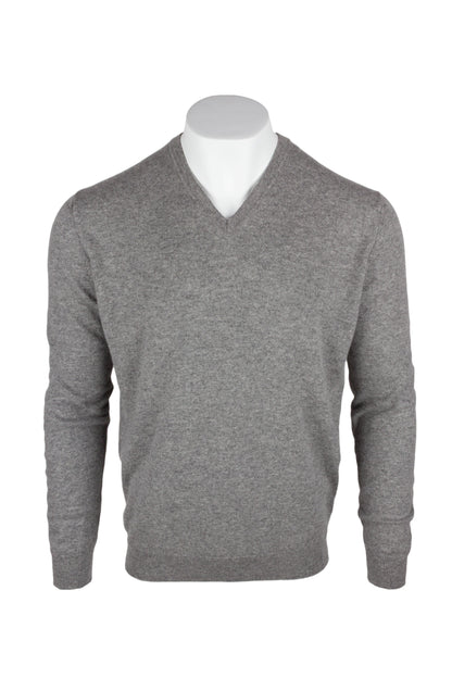 Men's Classic V-Neck Cashmere Sweater