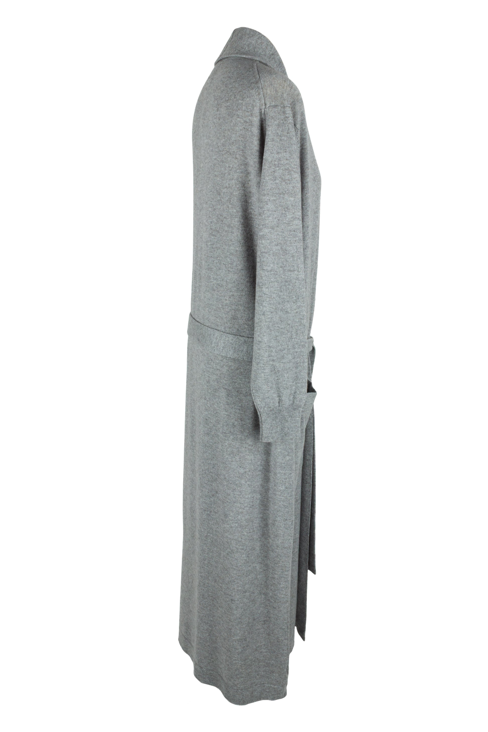 long cashmere dressing gown Cashmere & Merino Luxe Dressing Gown