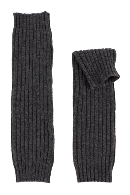 Ribbed Cashmere Arm Warmers