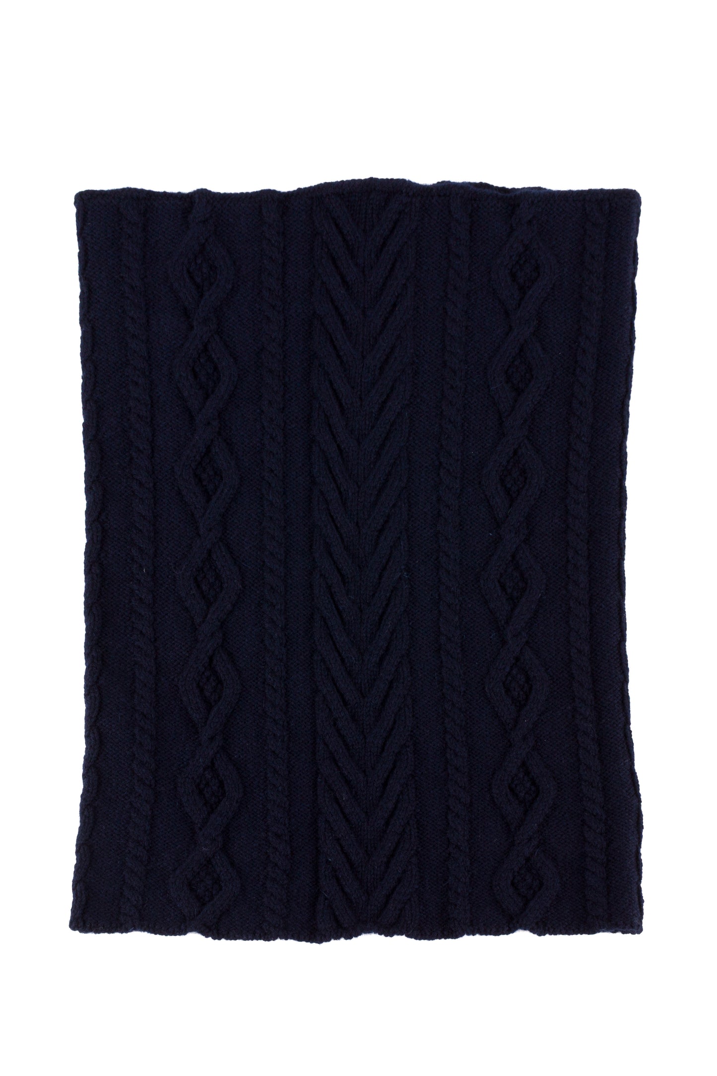 Aran Cable Cashmere Snood