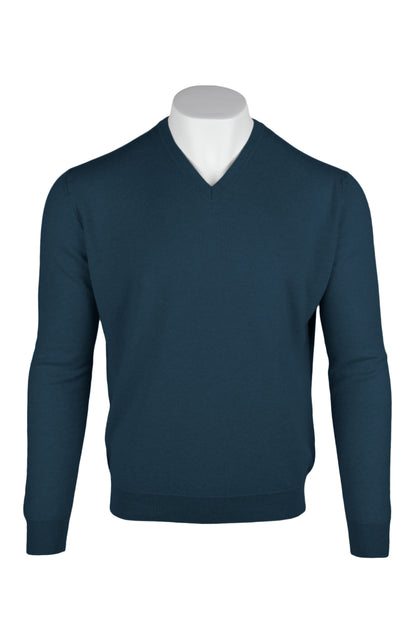 Men's Classic V-Neck Cashmere Sweater