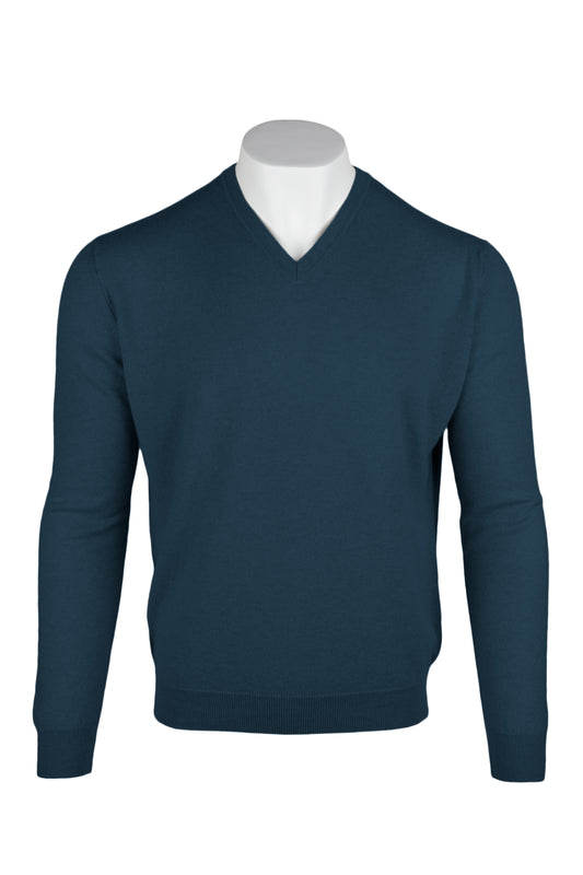 Men's Classic V-Neck Cashmere Sweater