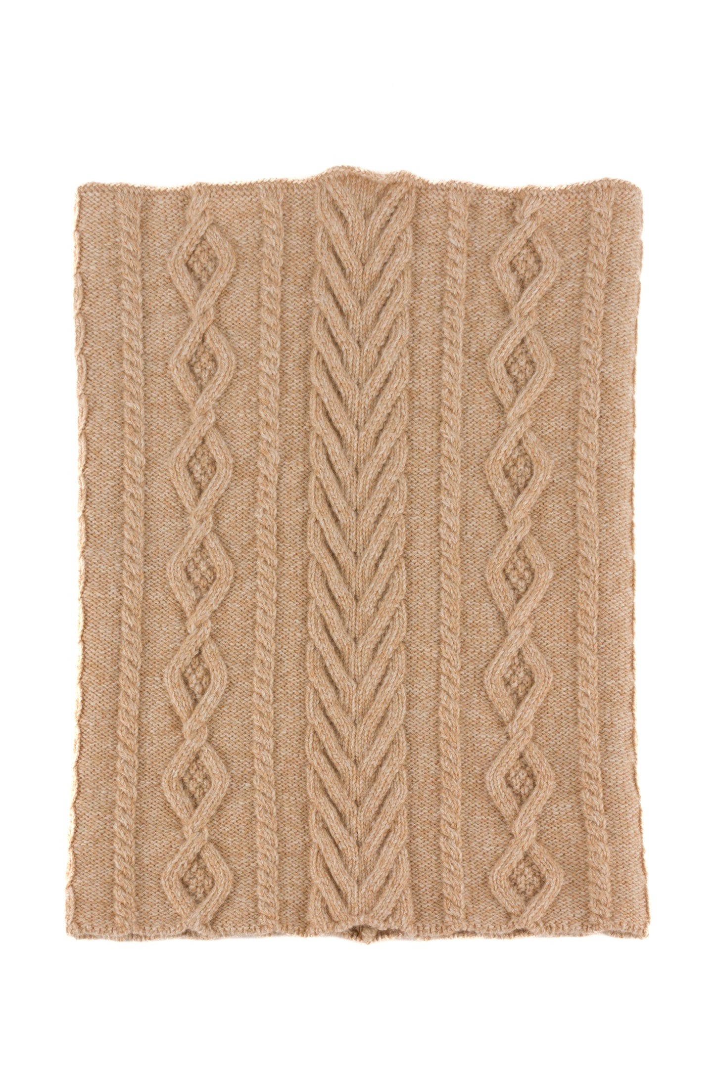 Aran Cable Cashmere Snood