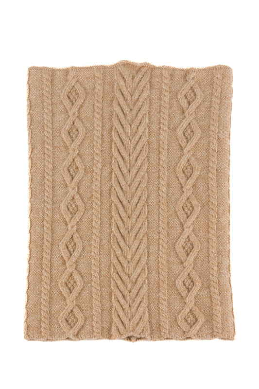 Aran Cable Cashmere Snood