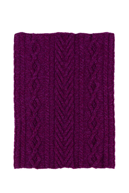 Aran Cable Cashmere Snood