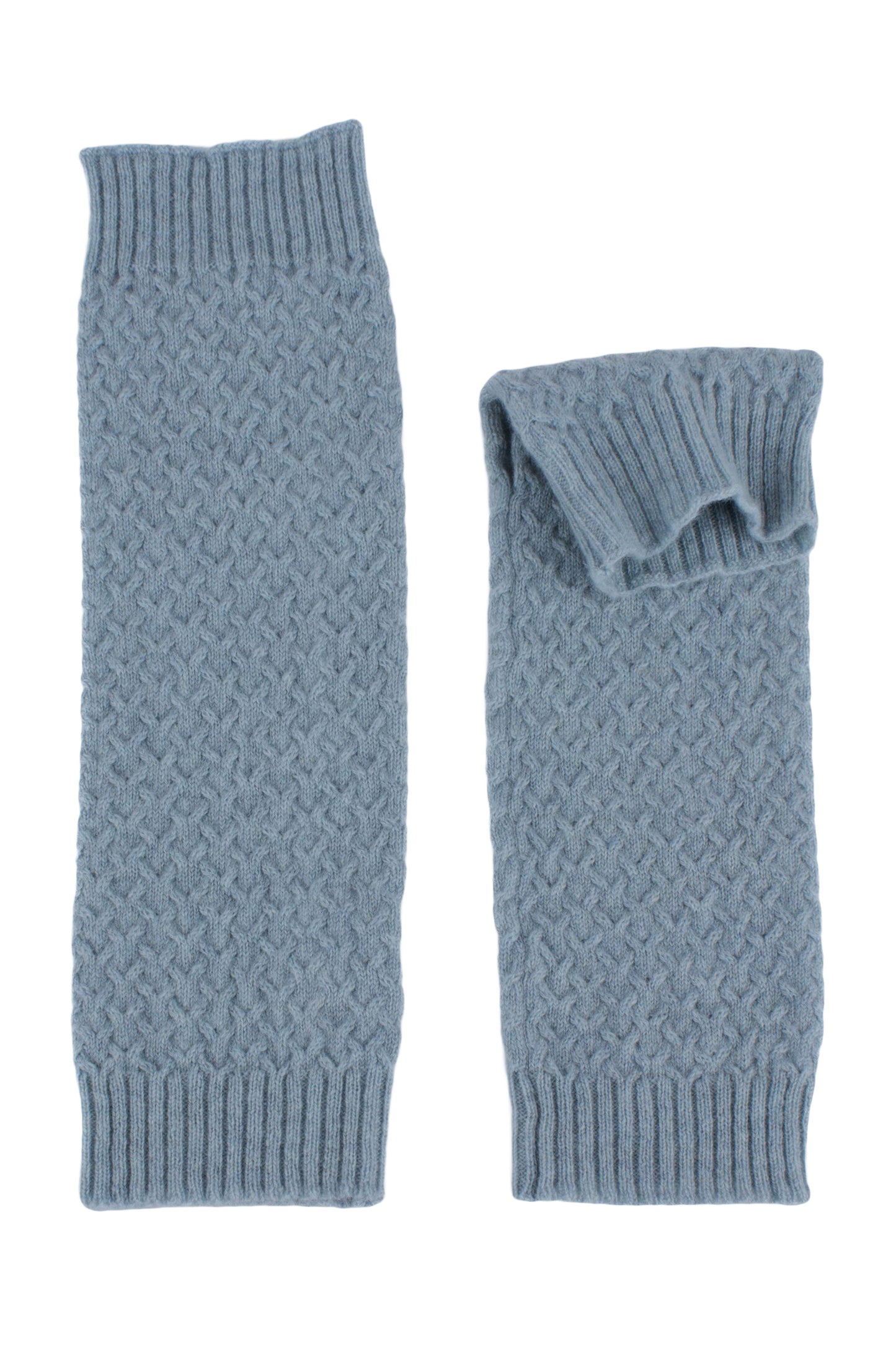 Stag Cable Cashmere Wrist Warmers